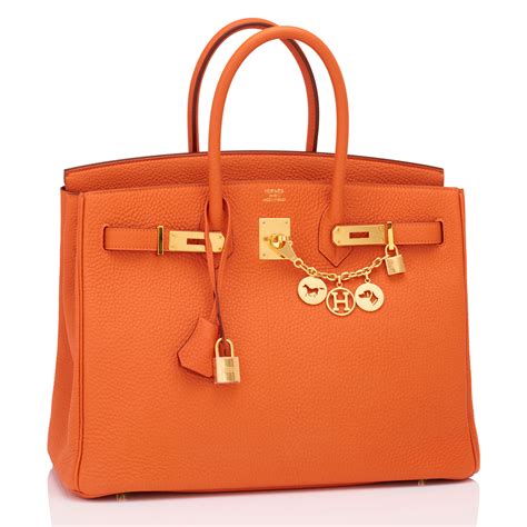 hermes birkin bag 35cm orange|hermes bags birkin price.